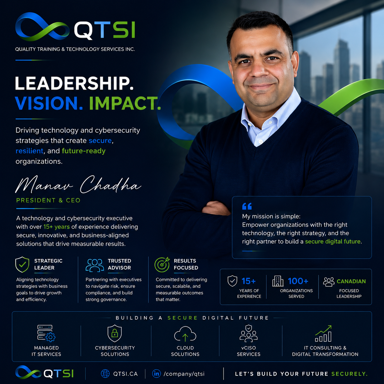 Manav Chadha - CEO and Founder